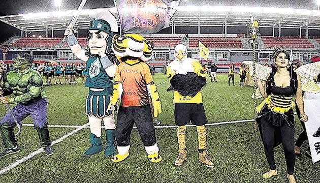Las mascotas se robaron el show.