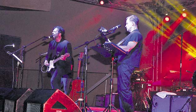 Los músicos hicieron un viaje al pasado con todos los éxitos de la banda.