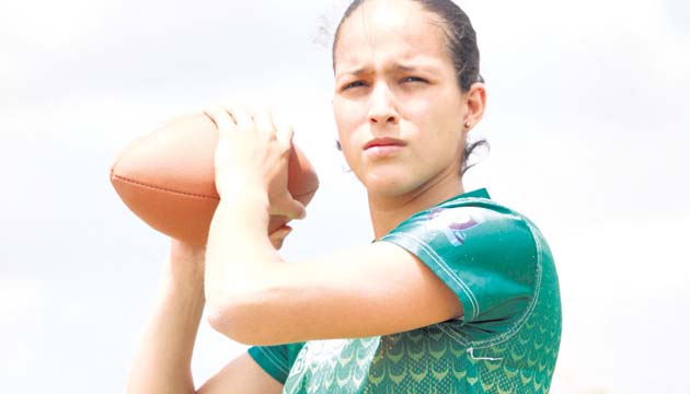 Vanessa Vega considera que para practicar este deporte se necesita mucha disciplina.(Anayansi Gamez )