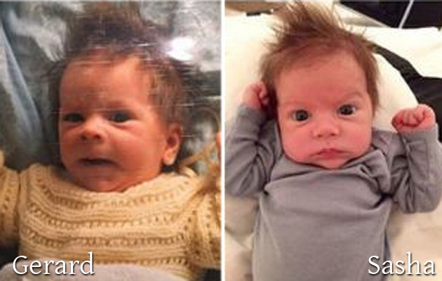 El bebé de Shakira y Piqué, Sasha, celebra sus seis meses pateando
