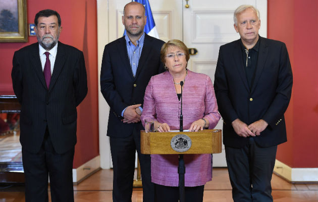 Michell Bachelet, presidenta de Chile. Foto/EFE