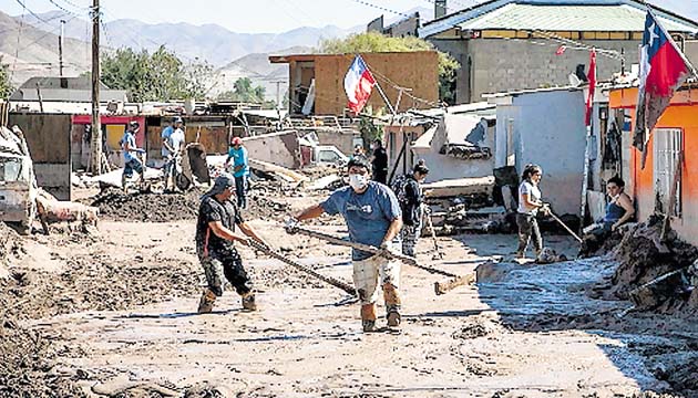 Cifra de desaparecidos por las lluvias asciende a 125