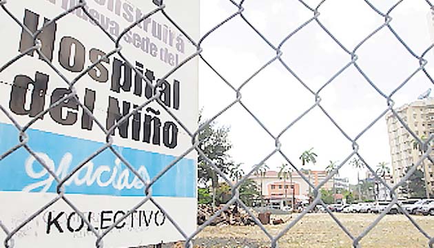 Dos licitaciones se realizarán para construir el Hospital del Niño