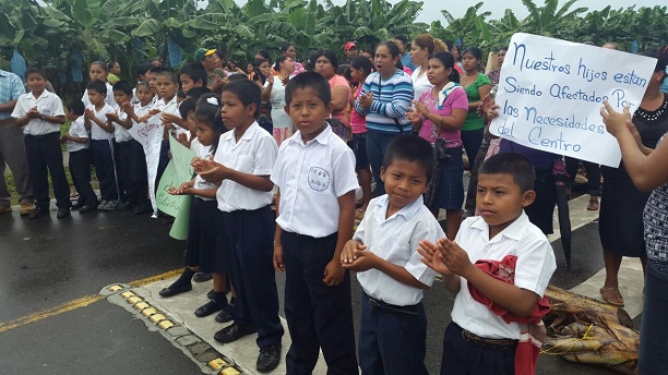 Cierre, protesta, changuinola, escuela, educación, bocas del toro