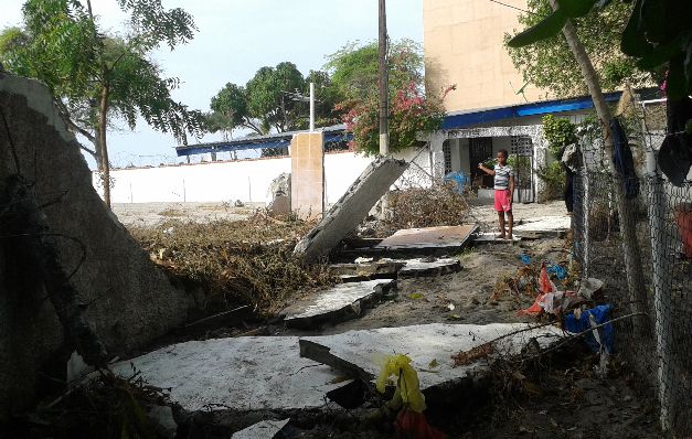 Seis casas fueron totalmente destruidas en la provincia coclesana.(Elena Valdez)