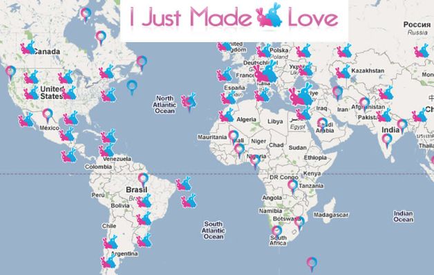 Esta red podría definirse como el Foursquare de las relaciones íntimas. Los usuarios geolocalizan lugares públicos donde han mantenido relaciones sexuales. Costumbre sociable de latinoamericanos es una mina de oro para Twitter