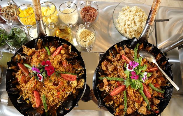 Rica paella de mariscos. / Enedelkis Magallón D Crece oferta culinaria con nuevo 'brunch' de mariscos