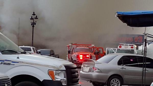 Bomberos atienden la alerta. / Foto: Ondas Centrales