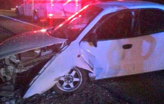 Accidente en Herrera. Foto: @BCBRP.