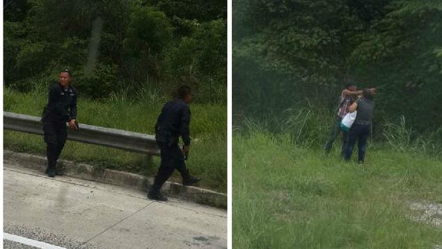 Secuencia en que se muestra al asaltante @Enazuero