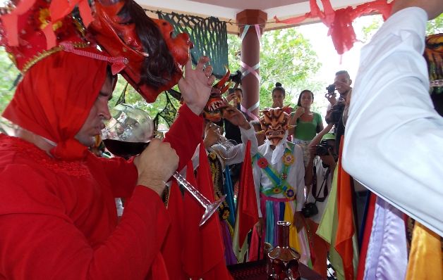 La ceremonia del Cuarteo de El Sol se realizó ayer.