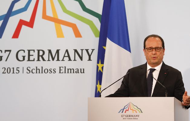 Hollande aplaude el compromiso fundamental del G-7