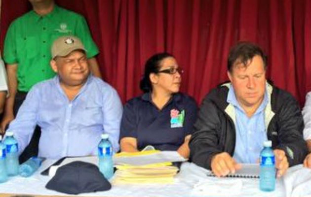 Benicio Robinson se fue a Bocas del Toro con el presidente Varela