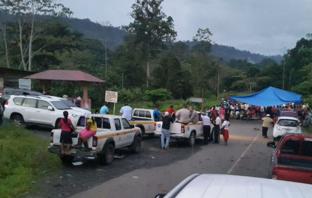 Corregimiento de Nance de Riscó, en el distrito de Changuinola, / Foto: Leonardo Machuca