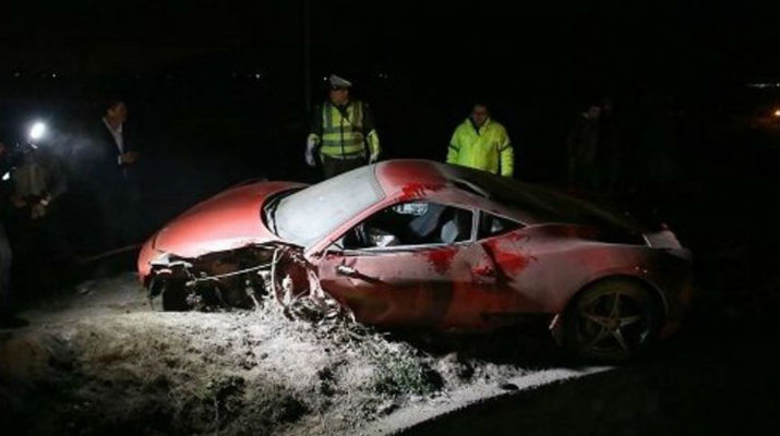 Vidal y lo que paso con el Ferrari