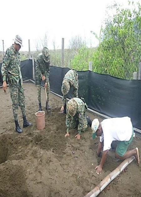 Unidades contribuyen con la conservación de la naturaleza. / Fotos: Cortesía