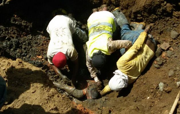 Muere plomero en accidente en construcción