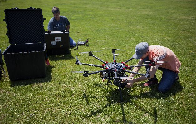 Uso agrícola de drones en los EE.UU. 