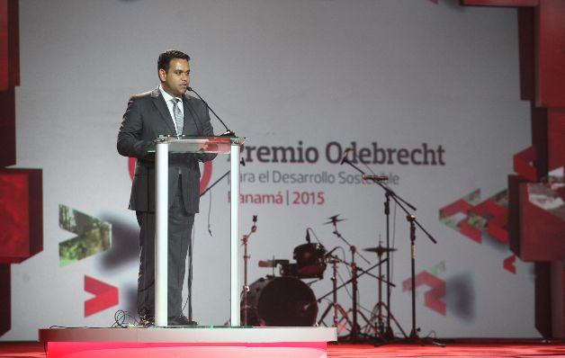 Arturo Graell, director de Relaciones Institucionales de Odebrecht. Premio Odebrecht al desarrollo sostenible