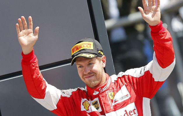 Vettel destacó la gran estrategia del equipo en Gran Bretaña