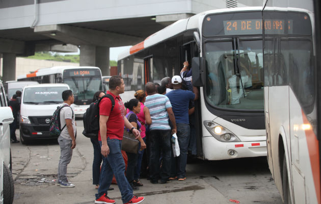 El sistema de transporte no da la talla.