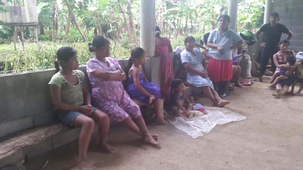 En Teobroma hubo unas 30 familias afectadas por las crecidas. / Foto: Leonardo Machuca
