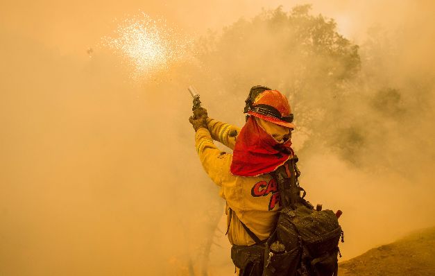  Evacuaciones por incendios en California 