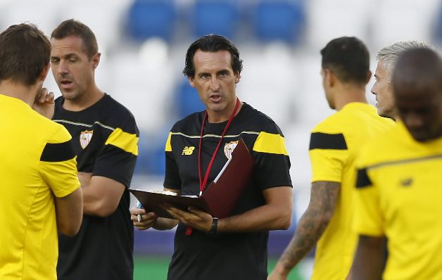 Unai Emery está consciente de que el Barcelona es el gran favorito
