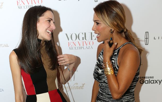 Kelly Talamas compartió con los presentes. / Shino. HS Justine, la estrella de 'Vogue en Vivo'