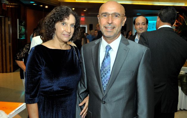 4. María Araujo y Fidel Jaramillo. Gala de premios Fernando Eleta