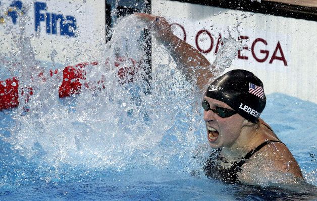 Katie Ledecky se paseó en el Mundial de Kazán 2015