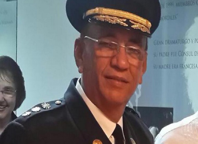 Mayor Gabriel Isaza Estrada.
