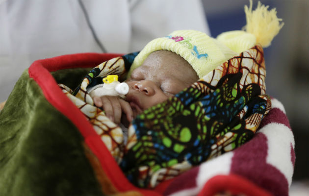 El bebé se llama Barnabas. Foto/ AP