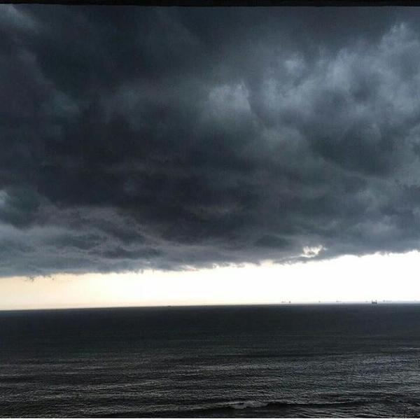 Nubosidad antes de la tormenta/Foto: Cortesía.