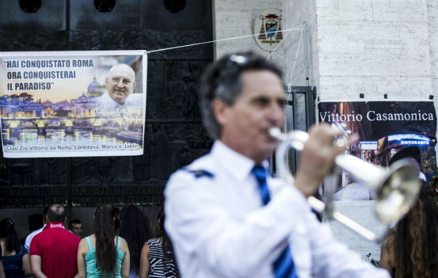 Tocaron música de "El Padrino". Foto/ AP