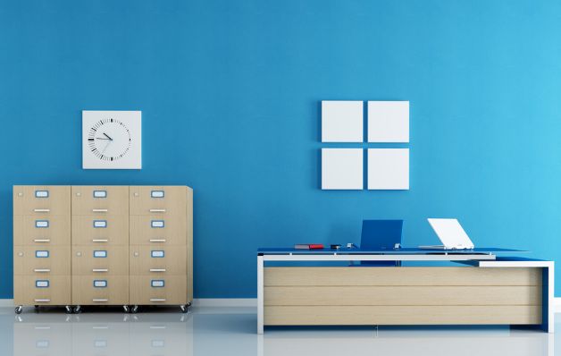 El azul es uno de los colores preferidos para la oficina. Es sereno, relajante, reflexivo. / Archivo Uso de los colores en el ambiente de trabajo
