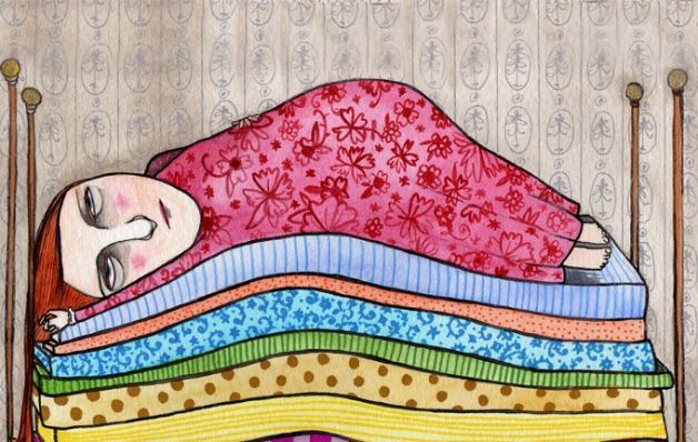 "La princesa y el guisante" sigue cautivando. / http://www.irenemala.com/ Rica oferta libresca