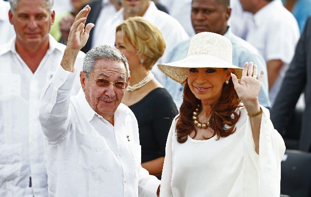 La presidenta argentina, Cristina Fernández, sí asistió en viaje oficial. / EFE