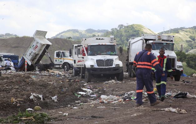El relleno recibe cada día entre 2,300 y 2,400 toneladas de basura de Panamá y San Miguelito.