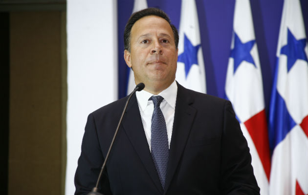 El presidente panameño, Juan Carlos Varela. Foto/Archivo