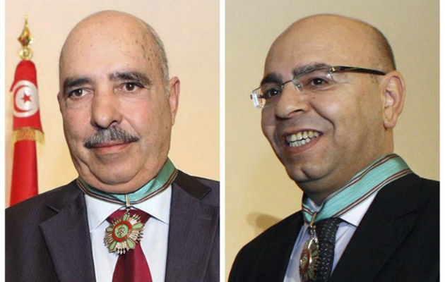 Abdessattar ben Moussa y Fadhel Mahmoud. Foto/ EFE