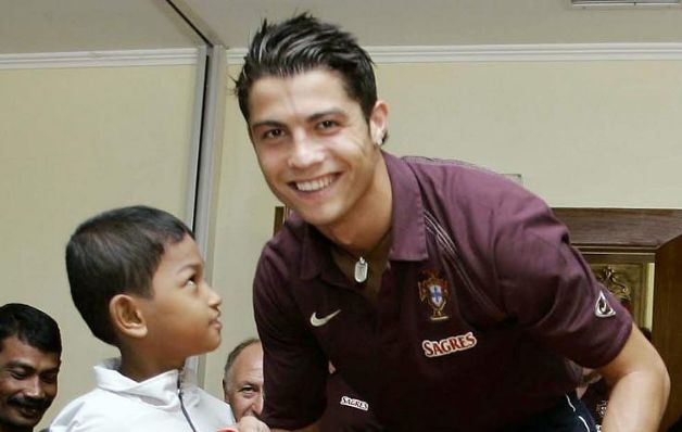 Martunis y un ángel llamado CR-7