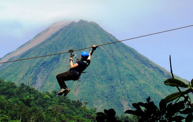 Fortuna: paraíso turístico en la zona norte de  Costa Rica 