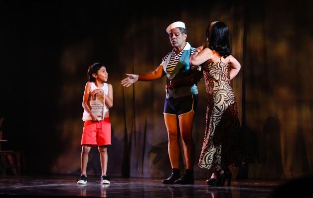 Robertito, 'Chaflán' y Clara. Robertito, 'Chaflán' y Clara.