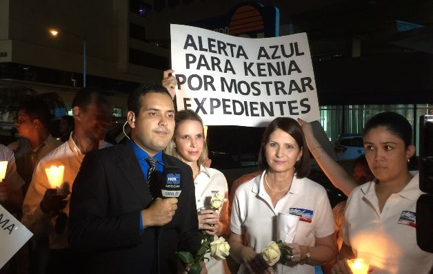 Vigilia de anoche del Movimiento SOS Panamá.  / Cortesía