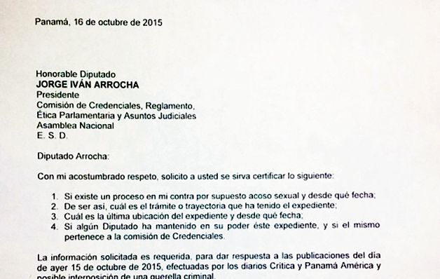 Harry Díaz investiga sobre una denuncia en su contra