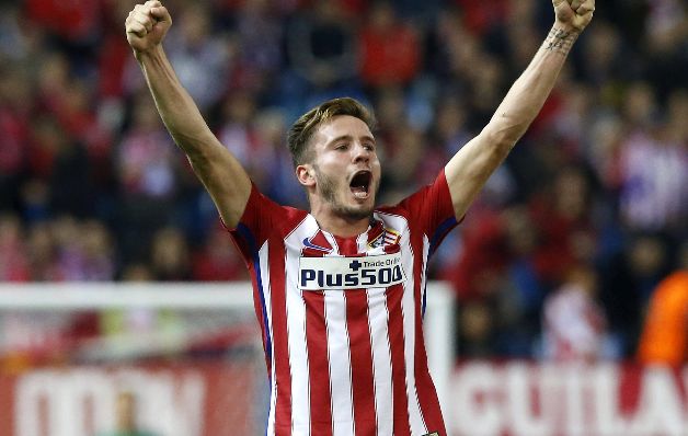 Saúl Ñíguez celebra con un grito su anotación. / EFE Saúl Ñíguez celebra con un grito su anotación. / EFE