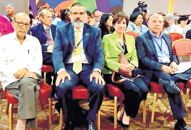 Algunos integrantes del Movimiento Independiente (Movin).