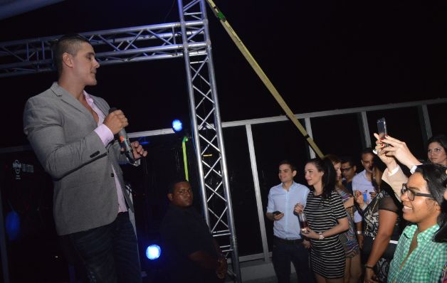 El chiricano fue uno de los artistas invitados al concierto de Juan Luis Guerra en Chiriquí.  