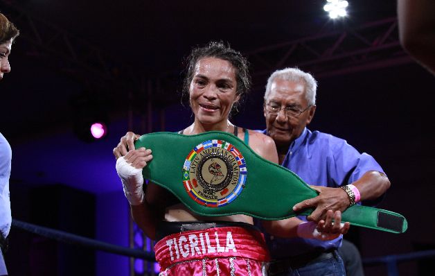 Yaditza "La Tigrilla" Pérez sacó las garras en su pelea. / Anayansi Gamez Yaditza "La Tigrilla" Pérez sacó las garras en su pelea. / Anayansi Gamez